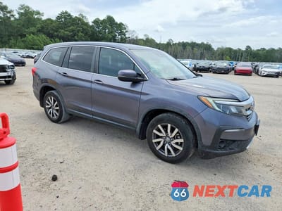 Czwarte zdjęcie samochodu z boku: 2019 HONDA PILOT EXL VIN:5FNYF5H57KB029773 - miniatura