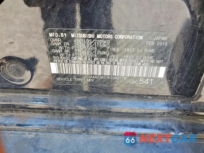 Zdjęcie 13 z 13 samochodu: 2019 MITSUBISHI OUTLANDER SE VIN:JA4AZ3A37KZ042176 - miniatura