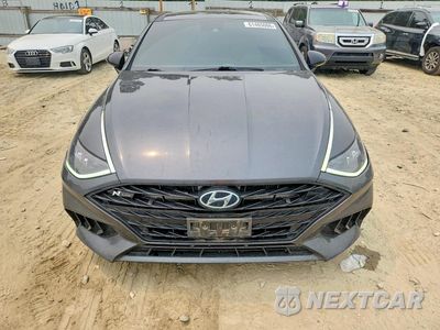 Piąte zdjęcie samochodu w środku: 2021 HYUNDAI SONATA N LINE VIN:5NPEK4JCXMH122759 - miniatura