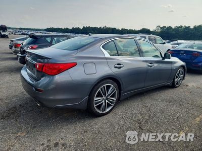 Trzecie zdjęcie samochodu z tyłu: 2016 INFINITI Q50 SPORT VIN:JN1EV7AP1GM303371 - miniatura