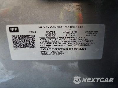 Zdjęcie 12 z 12 samochodu: 2024 CHEVROLET MALIBU LT VIN:1G1ZD5STXRF126448 - miniatura