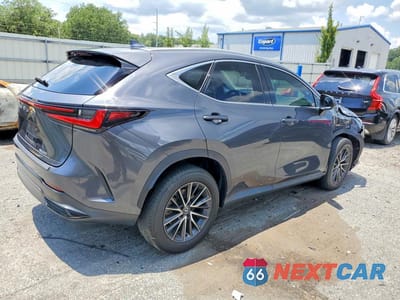 Trzecie zdjęcie samochodu z tyłu: 2024 LEXUS NX 250 BASE VIN:2T2ADCAZ5RC006348 - miniatura