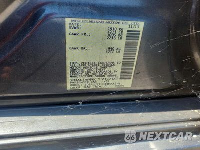 Zdjęcie 12 z 12 samochodu: 2014 NISSAN ALTIMA 2.5 SV VIN:1N4AL3AP3EC176707 - miniatura