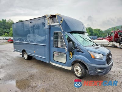 Czwarte zdjęcie samochodu z boku: 2022 FORD TRANSIT T-350 HD VIN:1FDDF6P89NKA45993 - miniatura