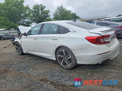 Drugie zdjęcie samochodu z przodu: 2021 HONDA ACCORD SPORT SE VIN:1HGCV1F45MA113510 - miniatura