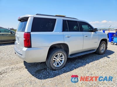 Trzecie zdjęcie samochodu z tyłu: 2019 CHEVROLET TAHOE K1500 LT VIN:1GNSKBKC1KR367629 - miniatura