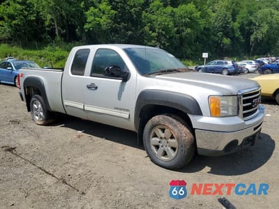 Czwarte zdjęcie samochodu z boku: 2012 GMC SIERRA K1500 SLE VIN:1GTR2VE73CZ142041 - miniatura