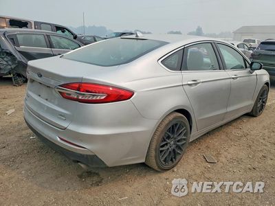 Trzecie zdjęcie samochodu z tyłu: 2019 FORD FUSION SEL VIN:3FA6P0CD4KR140937 - miniatura