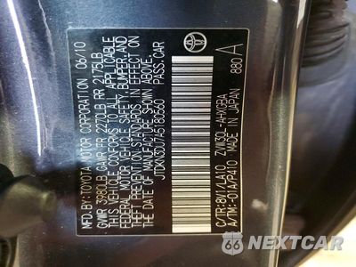 Zdjęcie 12 z 12 samochodu: 2010 TOYOTA PRIUS IV VIN:JTDKN3DU7A5180560 - miniatura