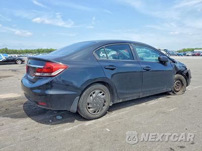 Trzecie zdjęcie samochodu z tyłu: 2014 HONDA CIVIC LX VIN:19XFB2F52EE037763 - miniatura