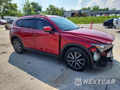 Czwarte zdjęcie samochodu z boku: 2017 MAZDA CX-5 GRAND TOURING VIN:JM3KFADL0H0103309 - miniatura