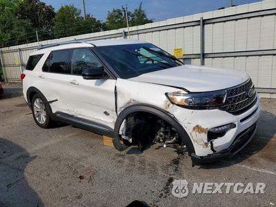 Czwarte zdjęcie samochodu z boku: 2022 FORD EXPLORER KING RANCH VIN:1FM5K7LC3NGA97462 - miniatura