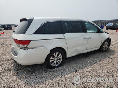 Trzecie zdjęcie samochodu z tyłu: 2016 HONDA ODYSSEY EXL VIN:5FNRL5H60GB052938 - miniatura