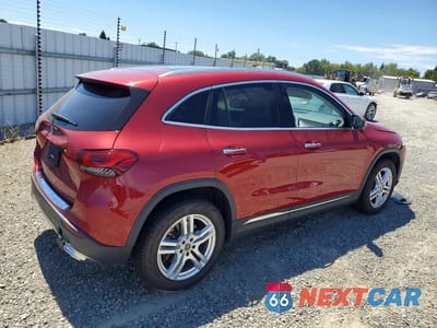 Trzecie zdjęcie samochodu z tyłu: 2022 MERCEDES-BENZ GLA 250 VIN:W1N4N4GB0NJ329941 - miniatura