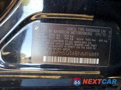 Zdjęcie 12 z 12 samochodu: 2011 BMW 328 I SULEV VIN:WBAPH5G56BNM76889 - miniatura