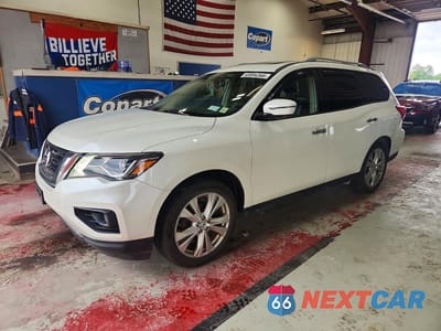 2019 NISSAN PATHFINDER SL 5N1DR2MM7KC587245 - główne zdjęcie licytacji z USA - miniatura