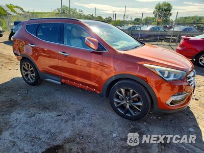 Czwarte zdjęcie samochodu z boku: 2017 HYUNDAI SANTA FE SPORT 2.0T ULTIMATE VIN:5XYZW4LA6HG448024 - miniatura