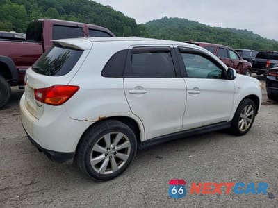 Trzecie zdjęcie samochodu z tyłu: 2014 MITSUBISHI OUTLANDER SPORT ES VIN:4A4AR3AU6EE016316 - miniatura