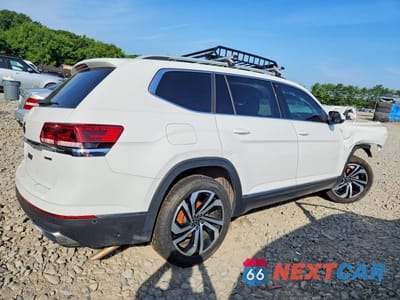 Trzecie zdjęcie samochodu z tyłu: 2021 VOLKSWAGEN ATLAS SEL PREMIUM VIN:1V2TP2CA5MC609919 - miniatura