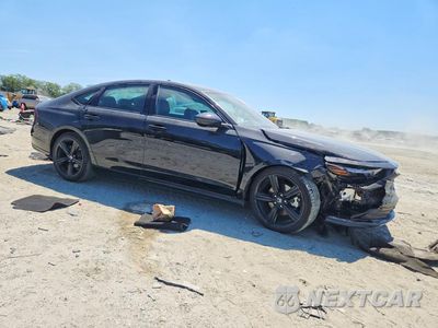 Czwarte zdjęcie samochodu z boku: 2024 HONDA ACCORD HYBRID SPORT-L VIN:1HGCY2F75RA044381 - miniatura