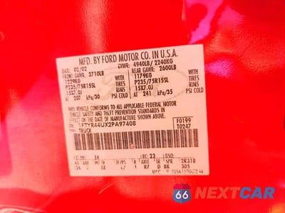 Zdjęcie 12 z 12 samochodu: 2002 FORD RANGER SUPER CAB VIN:1FTYR44UX2PA97408 - miniatura