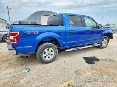 Trzecie zdjęcie samochodu z tyłu: 2018 FORD F150 SUPERCREW VIN:1FTEW1EG1JKE78630 - miniatura