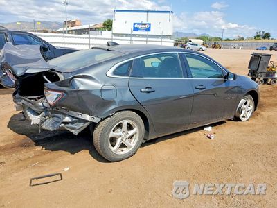 Trzecie zdjęcie samochodu z tyłu: 2018 CHEVROLET MALIBU LS VIN:1G1ZB5ST3JF215627 - miniatura