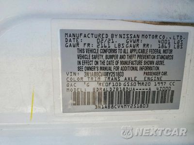 Zdjęcie 12 z 12 samochodu: 2021 NISSAN SENTRA SV VIN:3N1AB8CV4MY251803 - miniatura
