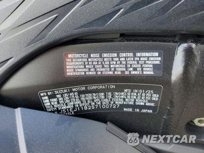 Zdjęcie 9 z 9 samochodu: 2025 SUZUKI GSX1300 RR VIN:JS1EJ11B2S7100727 - miniatura