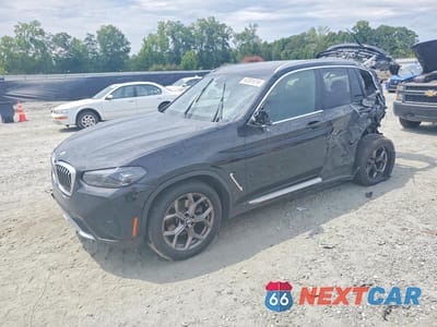 2022 BMW X3 SDRIVE30I 5UX43DP02N9J97986 - główne zdjęcie licytacji z USA - miniatura