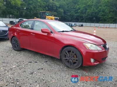 Czwarte zdjęcie samochodu z boku: 2007 LEXUS IS 250 VIN:JTHBK262575034082 - miniatura