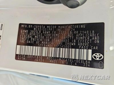 Zdjęcie 12 z 12 samochodu: 2025 TOYOTA COROLLA LE VIN:5YFB4MDE1SP245005 - miniatura