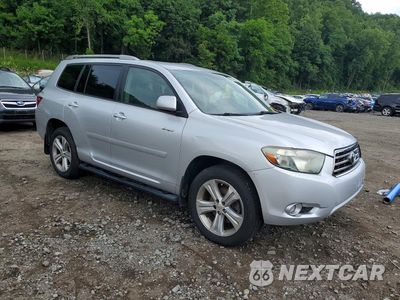 Czwarte zdjęcie samochodu z boku: 2008 TOYOTA HIGHLANDER SPORT VIN:JTEES43A382012974 - miniatura