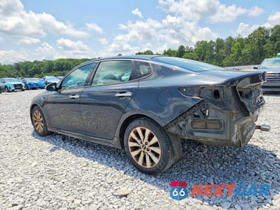 Drugie zdjęcie samochodu z przodu: 2016 KIA OPTIMA EX VIN:5XXGU4L34GG098684 - miniatura