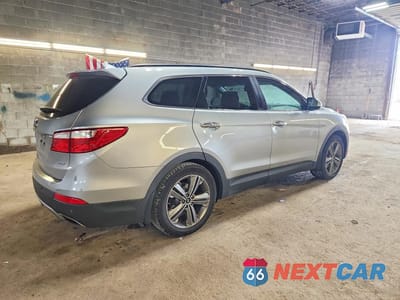 Trzecie zdjęcie samochodu z tyłu: 2015 HYUNDAI SANTA FE GLS VIN:KM8SR4HF6FU125015 - miniatura