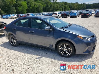 Czwarte zdjęcie samochodu z boku: 2016 TOYOTA COROLLA LE PLUS VIN:5YFBURHE6GP417544 - miniatura