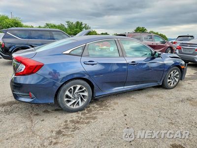 Trzecie zdjęcie samochodu z tyłu: 2016 HONDA CIVIC EX VIN:19XFC2F74GE095097 - miniatura