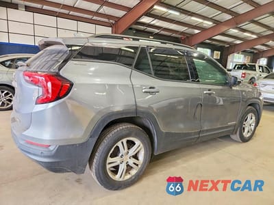 Trzecie zdjęcie samochodu z tyłu: 2018 GMC TERRAIN SLE VIN:3GKALTEV3JL415128 - miniatura
