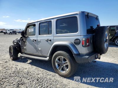Drugie zdjęcie samochodu z przodu: 2019 JEEP WRANGLER UNLIMITED SAHARA VIN:1C4HJXEN7KW500931 - miniatura