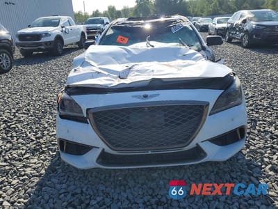 Piąte zdjęcie samochodu w środku: 2018 GENESIS G80 SPORT VIN:KMHGN4JB7JU285485 - miniatura