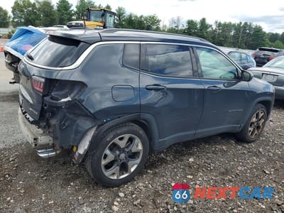 Trzecie zdjęcie samochodu z tyłu: 2018 JEEP COMPASS LIMITED VIN:3C4NJCCB0JT211558 - miniatura