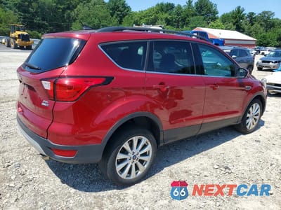 Trzecie zdjęcie samochodu z tyłu: 2019 FORD ESCAPE SEL VIN:1FMCU9HD1KUB90461 - miniatura