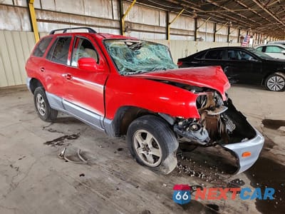 Czwarte zdjęcie samochodu z boku: 2004 HYUNDAI SANTA FE GLS VIN:KM8SC13D94U855164 - miniatura