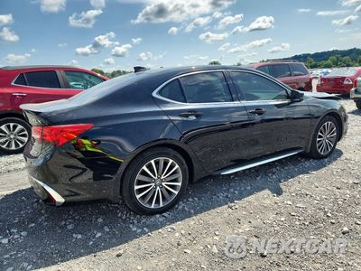 Trzecie zdjęcie samochodu z tyłu: 2018 ACURA TLX ADVANCE VIN:19UUB3F71JA001947 - miniatura