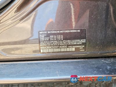 Zdjęcie 12 z 12 samochodu: 2013 BMW 335 XI VIN:WBA3B9C52DF140800 - miniatura