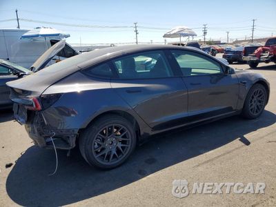 Trzecie zdjęcie samochodu z tyłu: 2025 TESLA MODEL 3 VIN:5YJ3E1EA1SF082248 - miniatura