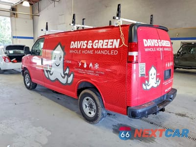 Drugie zdjęcie samochodu z przodu: 2020 GMC SAVANA G2500 VIN:1GTW7AFG9L1223135 - miniatura
