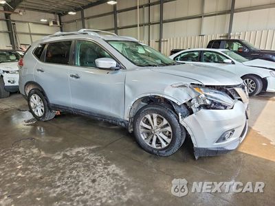 Czwarte zdjęcie samochodu z boku: 2014 NISSAN ROGUE SV VIN:5N1AT2MV9EC838980 - miniatura