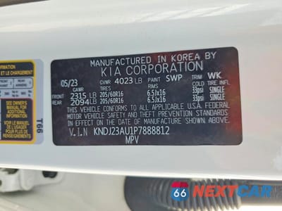 Zdjęcie 12 z 12 samochodu: 2023 KIA SOUL LX VIN:KNDJ23AU1P7888812 - miniatura