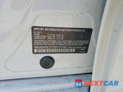 Zdjęcie 12 z 12 samochodu: 2013 BMW 528 XI VIN:WBAXH5C51DD111163 - miniatura